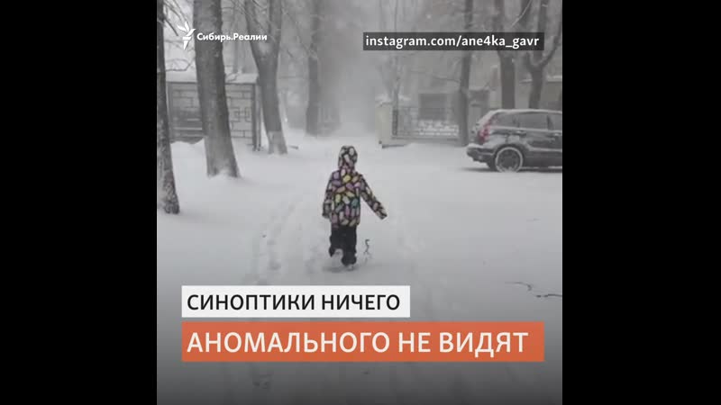 Снег в сибири выпал в апреле | сибирь реалии