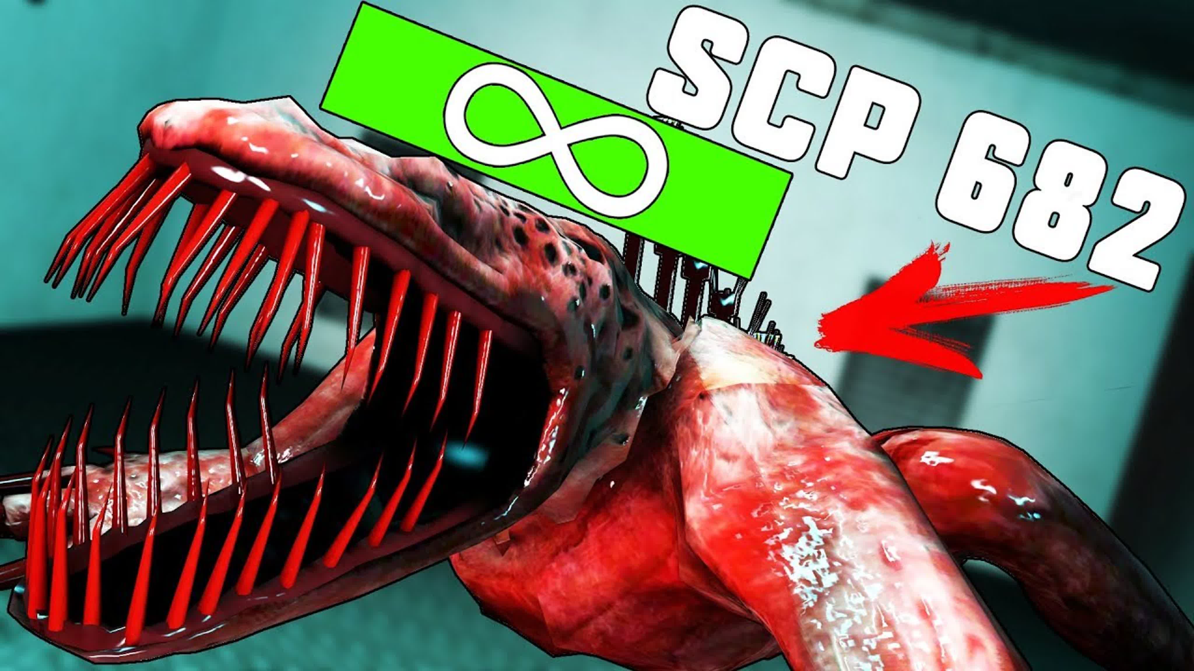 Scp 682 против бесконечных mtf в scp secret laboratory!