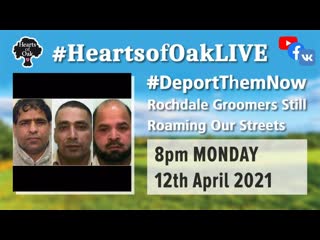 #deportthemnow rochdale groomers still roaming our streets