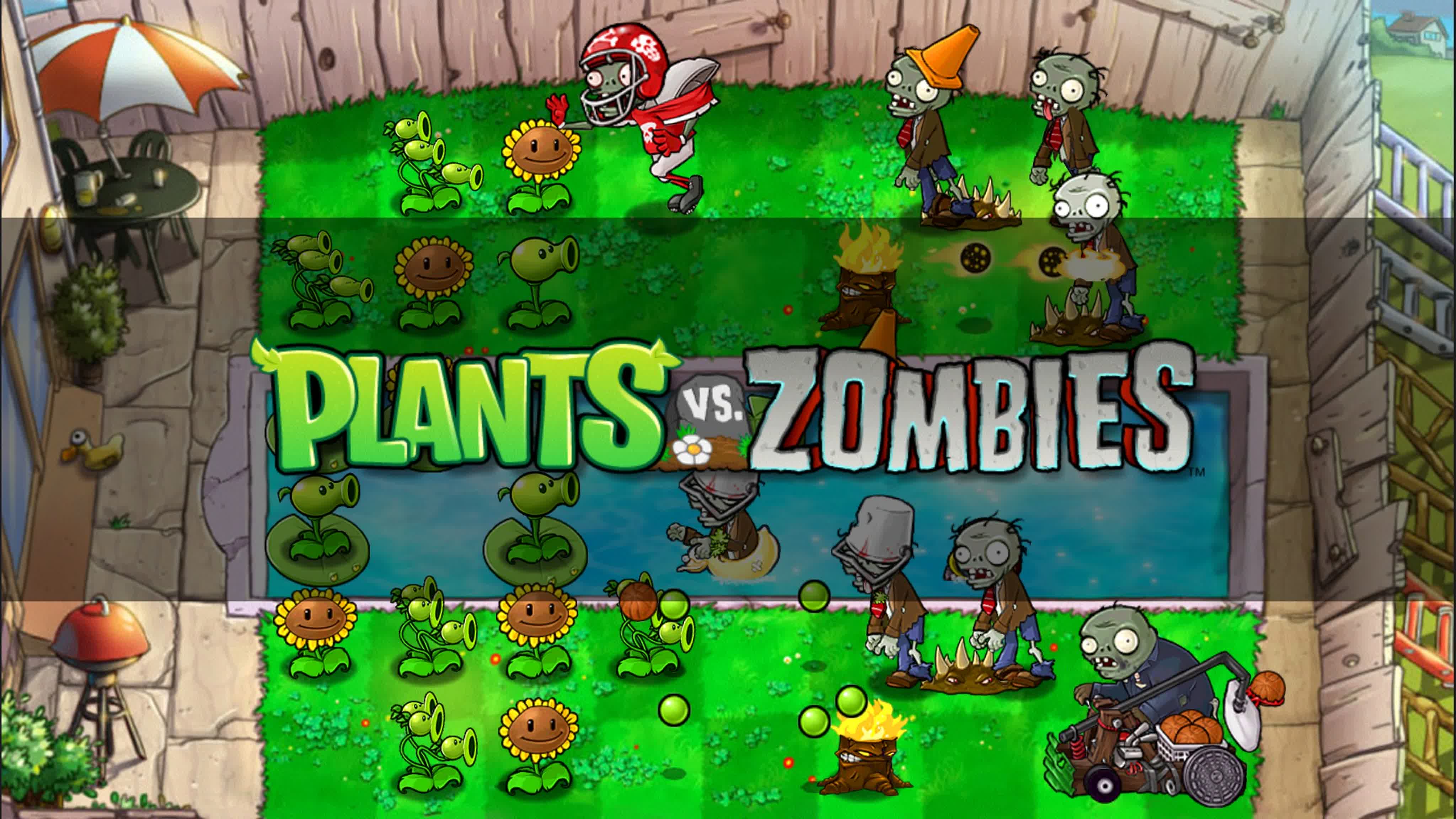 Plants vs zombies (бонусное прохождение)