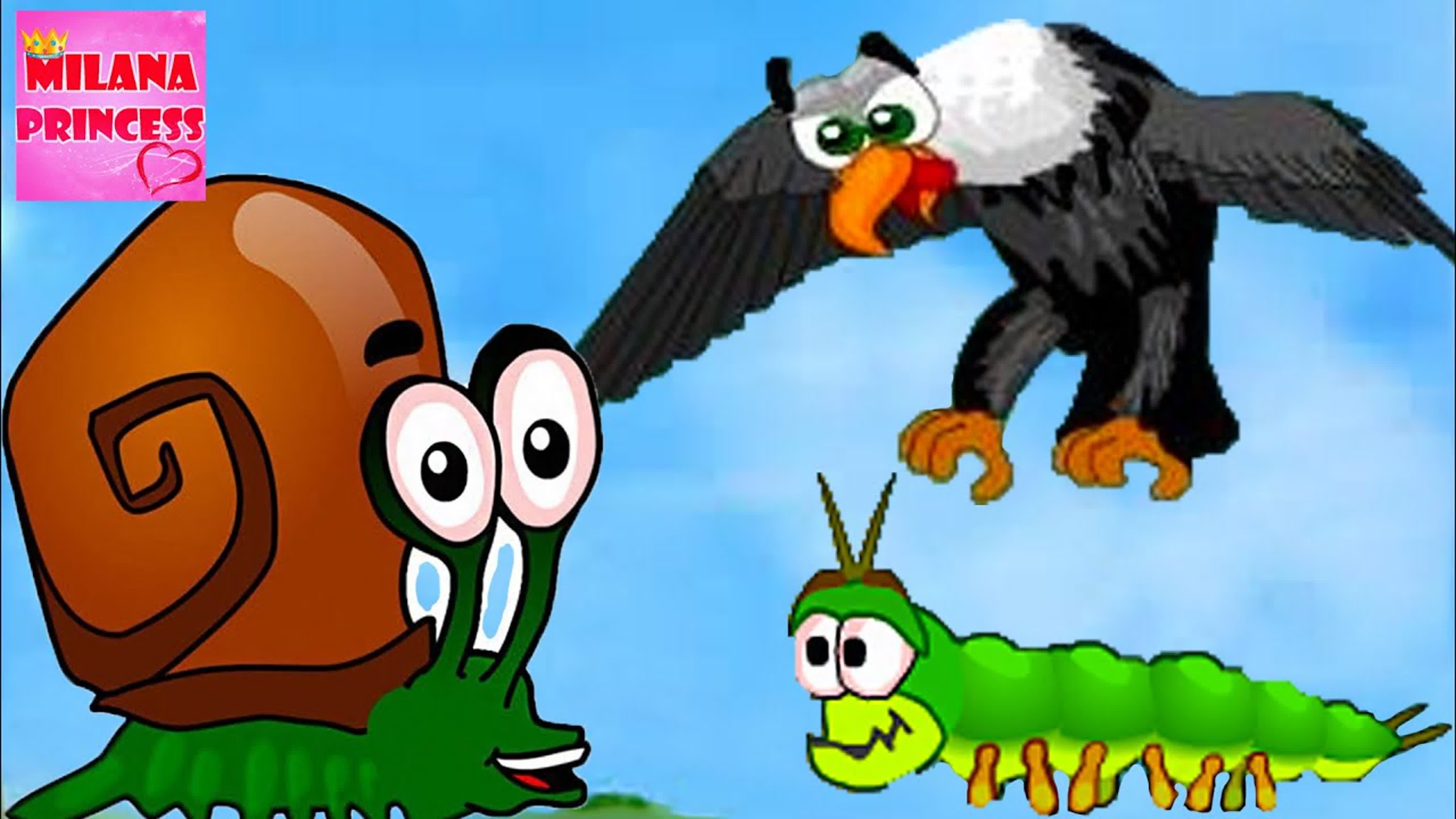 Молодые игра про улитку snail bob 2 или улитка боб 2 мультик игра для  малышей! часть 1