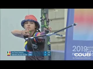 (colombia) valentina acosta giraldo amazing shooting skills and enigmatic charm