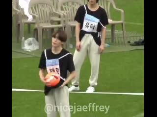 You know he played too much bowling when his dumbass really tried to polish a damn soccer ball