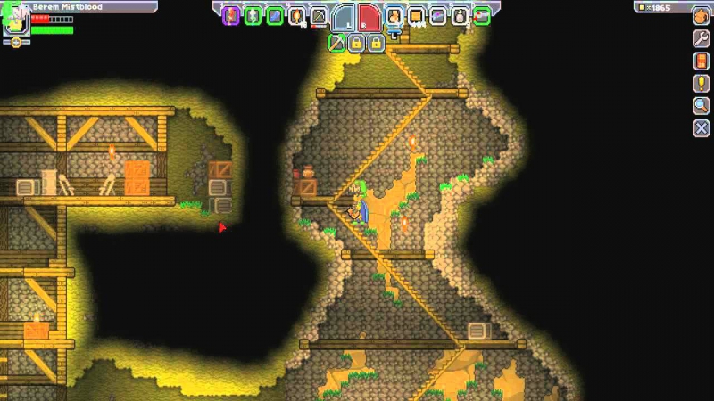 Let's play starbound #4 "попытка войти"