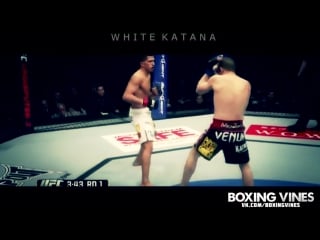 Anthony pettis x white katana