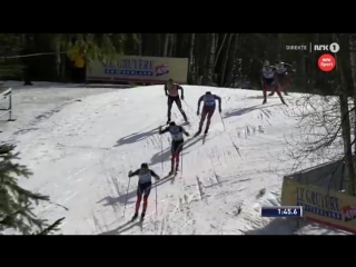 20 sprint [f] final johannes høsflot klæbo 🇳🇴 takes 1st car