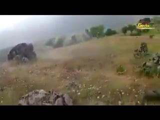 Pkk released footage from ambush attacks against the occupying turkish army at sidakan in erbil province at southern of kurdist