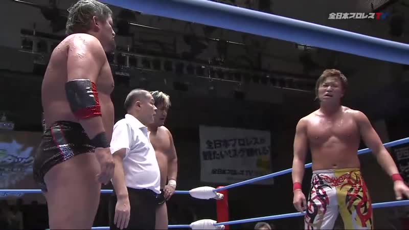 Kento miyahara & yuma aoyagi vs shuji ishikawa & suwama (ajpw real world tag league 2019 tag 1)