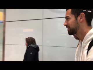 Pablo mari has just arrived at heathrow with edu and he tell me he is excited to be joinin