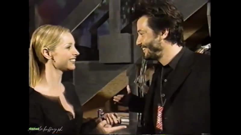 Dazed lisa kudrow and keanu reeves