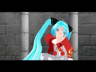 [mmd] miku append bad end night [rus]