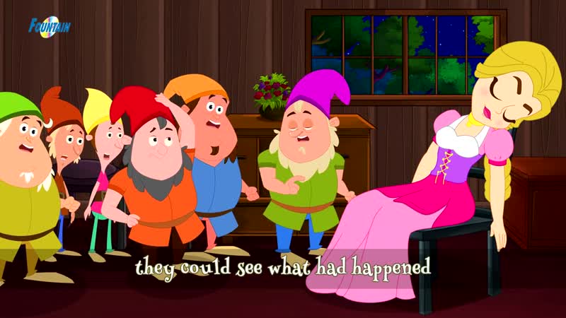 سنووايت والاقزام السبعة قصص اطفال كرتون اطفال قصص العربيه قصص اطفال قبل النوم snow white