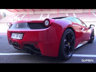 Ferrari 458 speciale 458 spider w custom titanium exhaust!