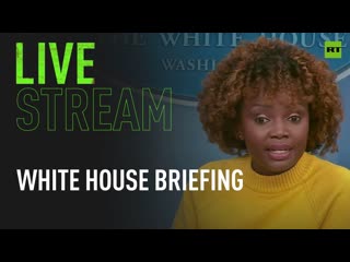 White house press secretary karine jean pierre holds media briefing in dc