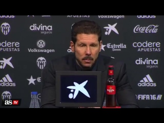 Simeone "torres respondió con jerarquía, es diferente"