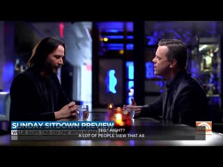 Keanu reeves sat down with @williegeist to talk about johnwick3, doing 90 of his action scenes and how doing those scenes now co