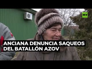 Una refugiada de ucrania cuenta cómo los trataban los del batallón azov y pravy séktor (sector derecho)