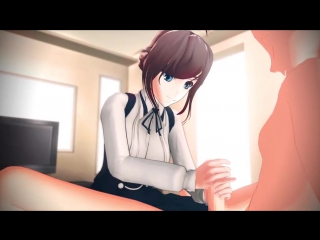Hentai & хентай 18+ porn ni kyōmishinshinna kanojo to junai sex