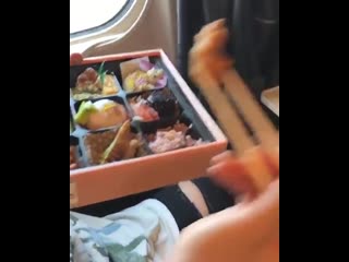 Yoohei in shinkansen