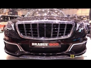 2018 mercedes maybach s65 brabus rocket 900 exterior and interior walkaround