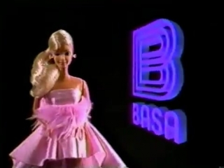 Mattel 1988 party pink barbie peruvian commercial