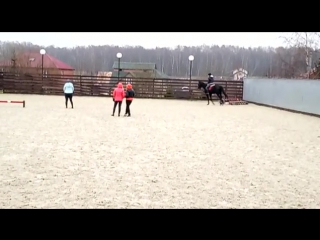 Настя и леня, конкурная тренироа