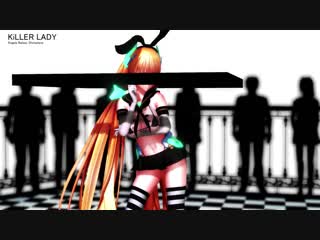 【mmd】島風コスのアンジェラでkiller lady(1920x1080 60fps)(1080p hd)