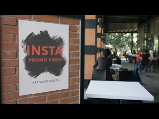 Poster cinemagraph mockup glued to a cafeteria bricks wall a13889 mp4