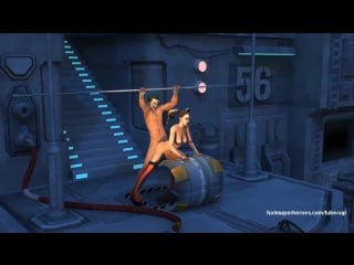 Harley and the bad joker 2 серия (порно мультики,porno sex hentai хентай,3d)