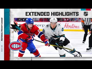 San jose sharks vs montreal canadiens oct 19, 2021 highlights