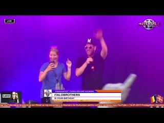 Italobrothers dj sash (live aalborg danmark)