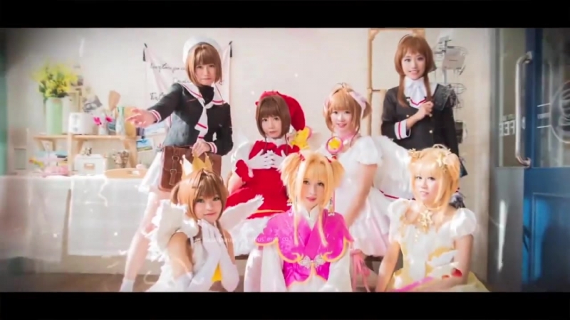 Масовий косплей сакури