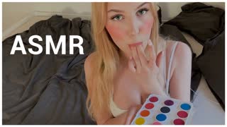 Olivia asmr roleplay asmr spit painting you 👅