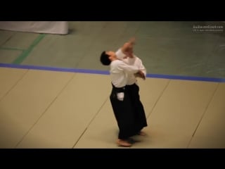 Kuribayashi takanori shihan 53rd all japan aikido demonstration