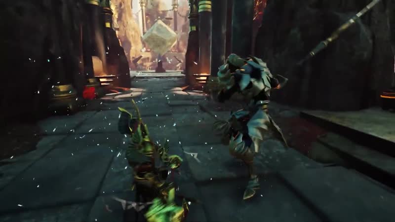 Godfall combat footage (a fraction of the footage from an unreleased trailer i have)