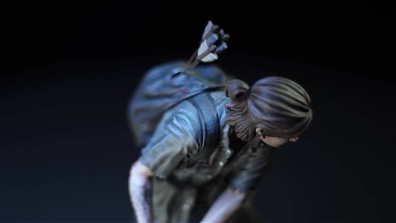 The last of us part ii ellie with machete statuette