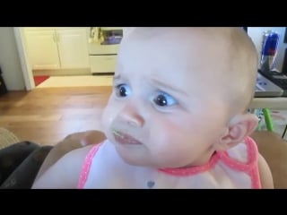 Picky baby tries avocado for first time ever (storyful, baby)