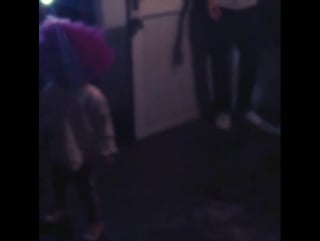 Ella en bateria ellos bailan 🎶❤️