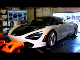 Динометрические испытания mclaren 720s