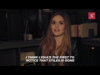 Holland roden dishes on stydia's 'otherworldly connection' in teenwolf s6