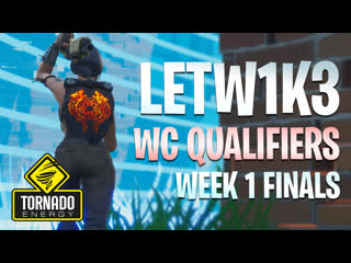 Letw1k3 highlights @ fortnite world cup eu qualifier #1