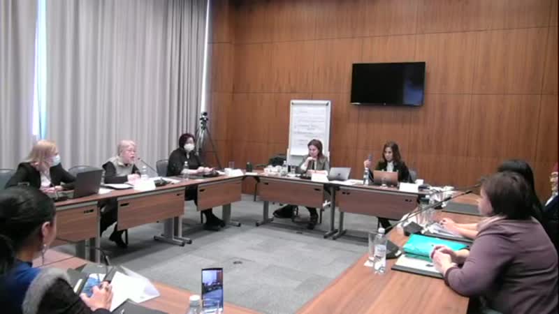 Круглый стол по антисемейному законопроекту проводит динара сатжан часть 2