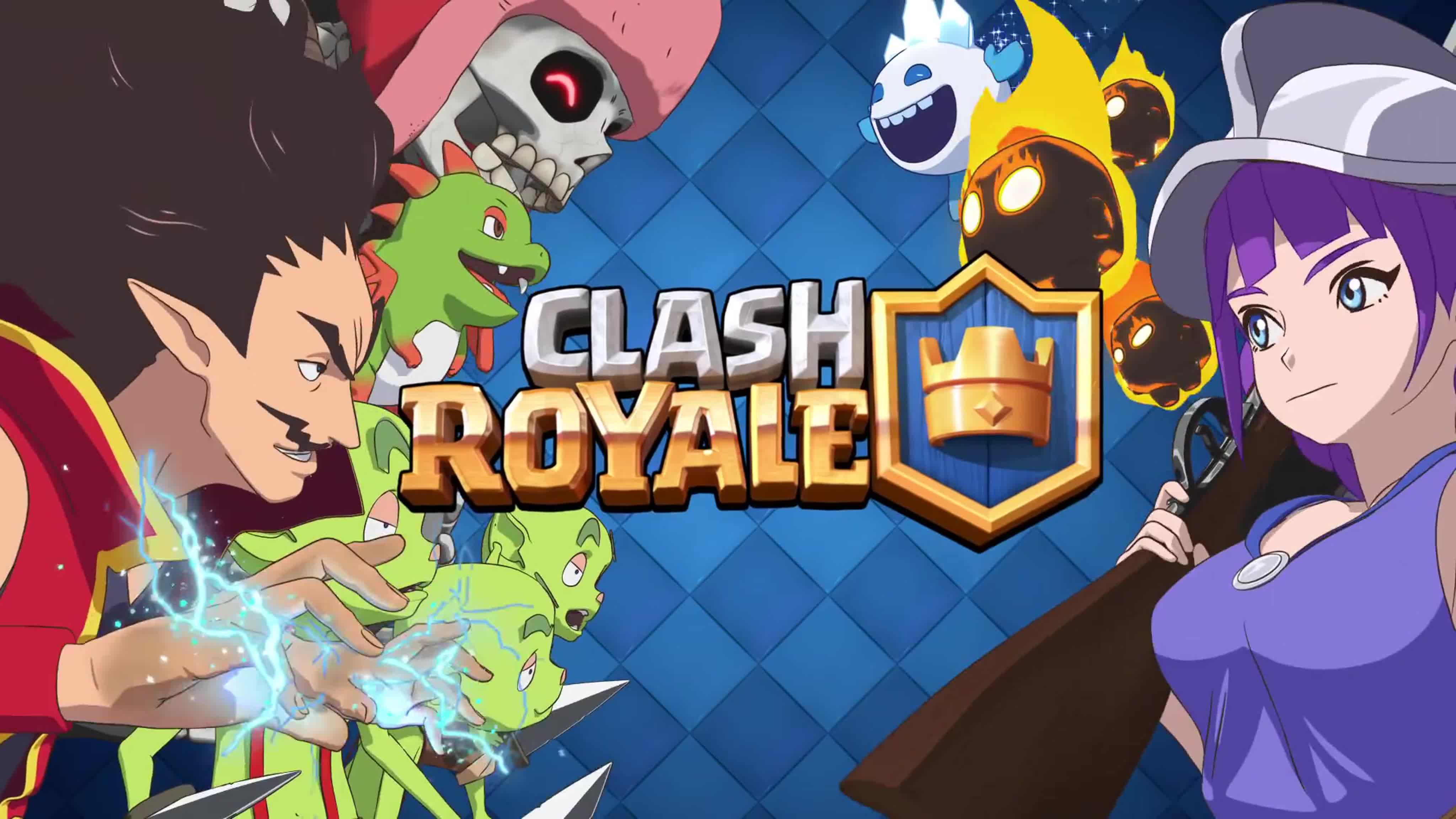 Аниме clash royale