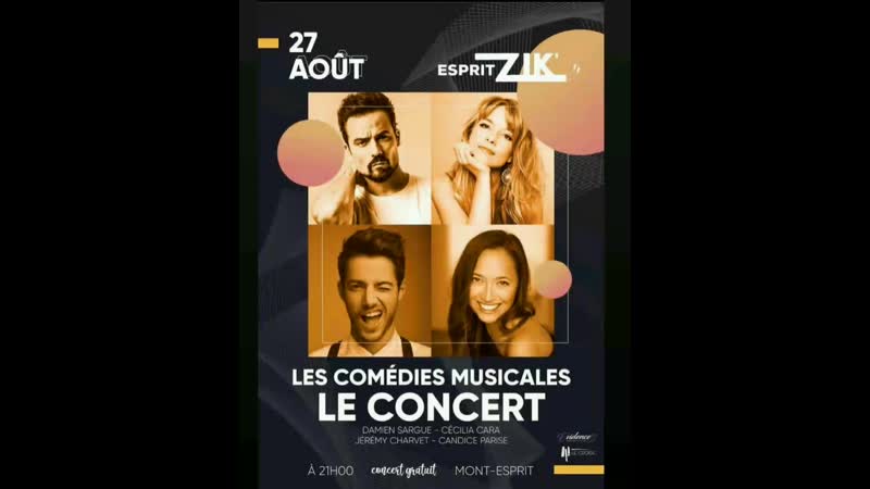 Damien sargue, cecilia cara, jeremy charvet, candice parise le croisic