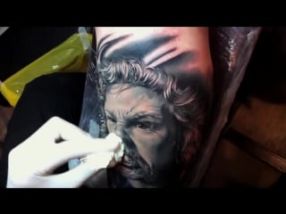 James hetfield tattoo by a d pancho ↔ inĸed girlѕ | realiѕм тaттoo