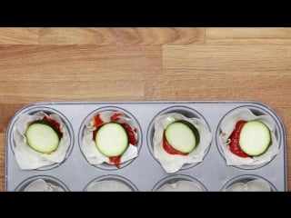 Cheesy zucchini sausage cups clwavhudjxg