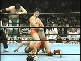 Akira taue/masanobu fuchi/yoshinari ogawa vs kenta kobashi/mitsuharu misawa/tsuyoshi kikuchi [jip]