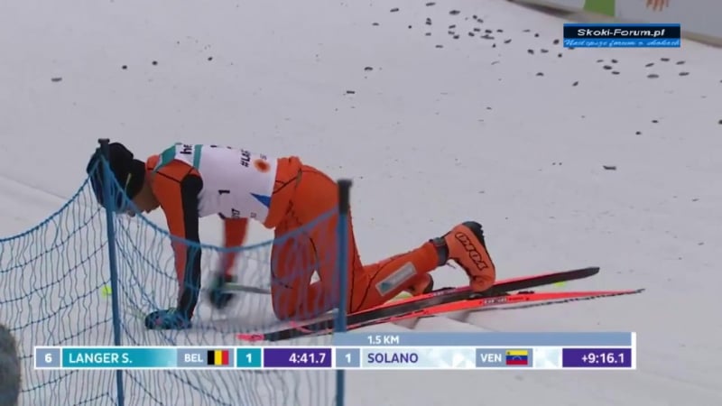 Adrian solano worst cross country skier ever