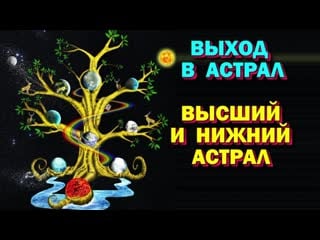 Выход в астрал есть ли нижний и верхний астрал строение вселенной (архив астральной школы)