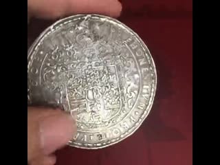 Braunschweig heinrich julius, 1589 1613 löser zu 4 reichstalern 1608, zellerfeld mit wertpunze; 116,37 g